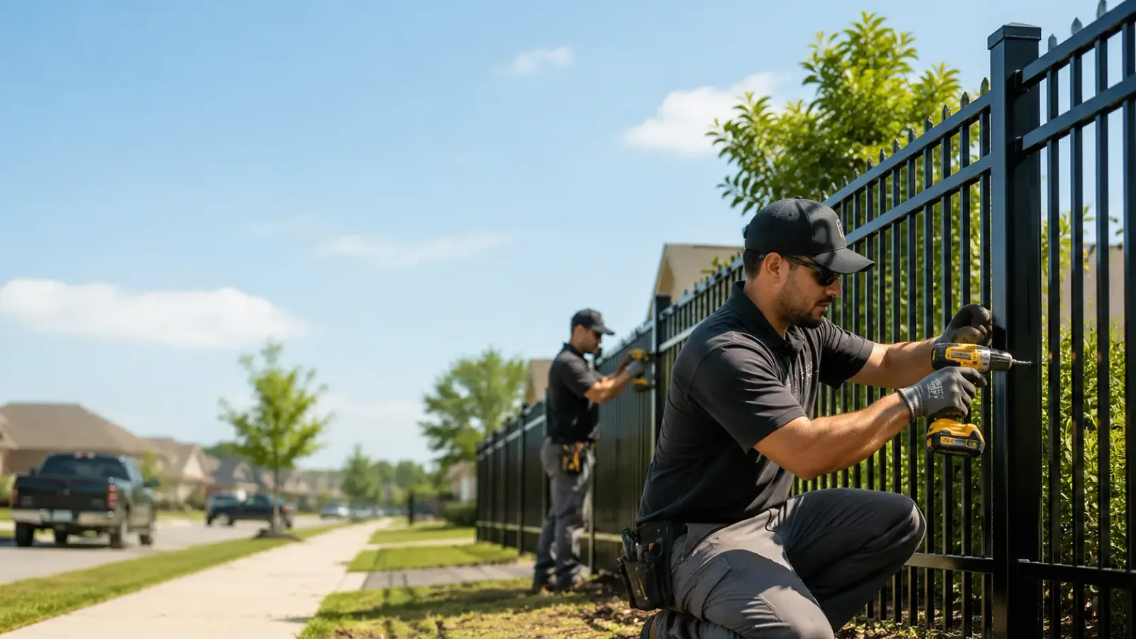 Metal Fence Installation in Murdock, KS
